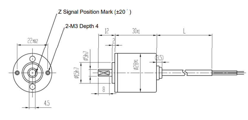 Bô mã hóa gia tăng encoder 28S