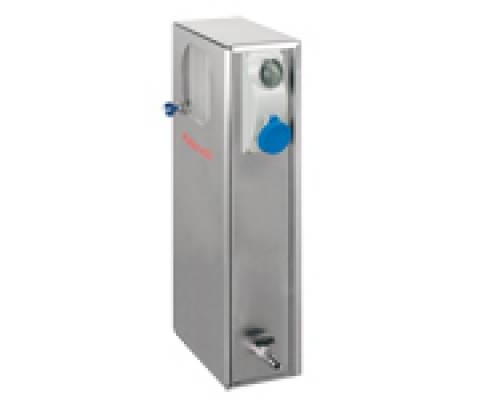 Tháp Pháo Cho Đầu Cầu Cảng Bằng Thép Không Gỉ AISI 316L Với 2 Ổ Cắm Liên Động và 2 Vòi