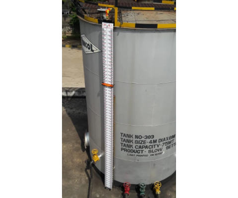 Thước đo mức phao và ván